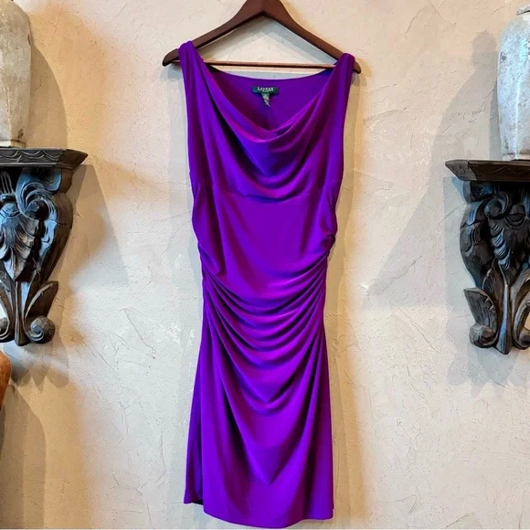 Lauren Ralph Lauren Purple Dress - Picture 7 of 10